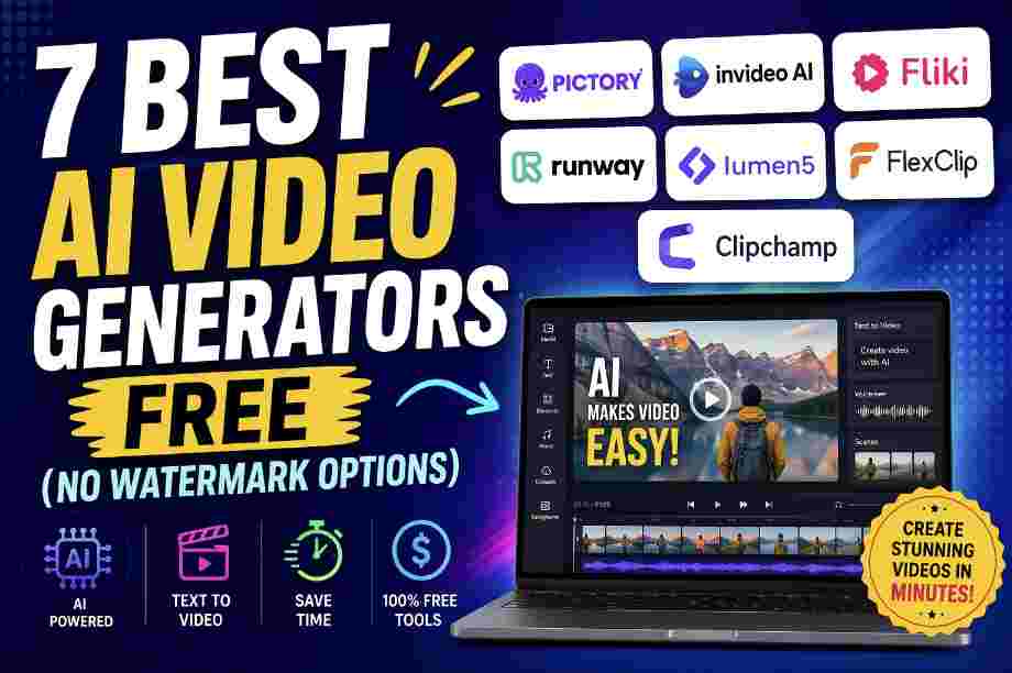  AI video generator free tool