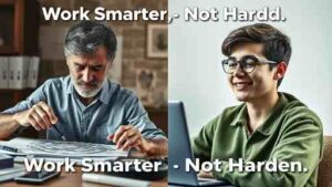 make-money-online-student-no-investment Comparison of traditional freelancing versus using AI to make money online as a student without investment