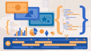 Editable code-based animation editing in Claude Motion for explainer videos