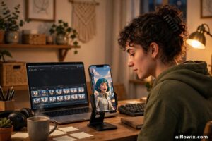 Kling 4.0 AI features — AI video generation with lip-sync audio in the browser