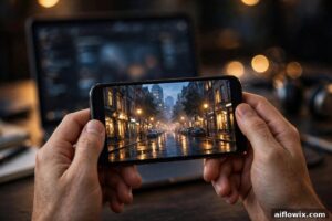 Kling 4.0 AI verdict — AI-generated video frame on a smartphone
