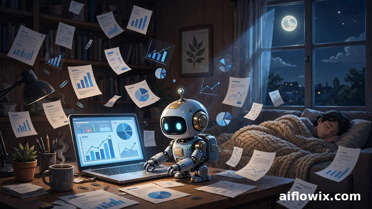 Meta Muse AI agent working in the background at night while the owner sleeps